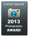 2013 Photography  AWARD Lorem Ipsum